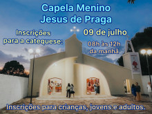 Inscrições para a catequese da Comunidade  Menino Jesus de Praga