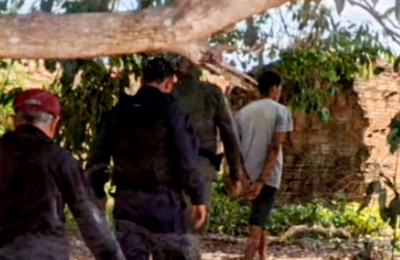 Homem é preso suspeito de cometer furtos em Capitão de Campos