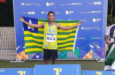 Piauí conquista ouro em primeira participação da história nas Paralimpíadas Escolares