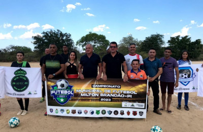 Realizada abertura do Campeonato Municipal de Futebol de Milton Brandão