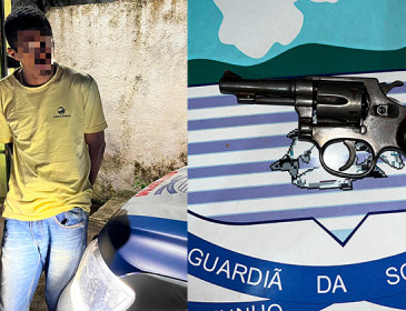 Homem é preso com arma de fogo na rodoviária de Castelo do Piauí