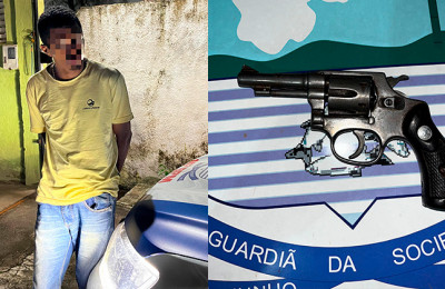 Homem é preso com arma de fogo na rodoviária de Castelo do Piauí