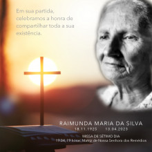 Missa de 7º Dia de dona Raimundinha