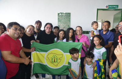 SEDUC inaugura novas instalações do CETI Domingos Rodrigues Carvalho da comunidade São Luís