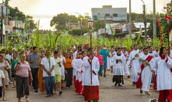 Procissão e Missa de Ramos abrem a programação religiosa da Semana Santa em Piripiri