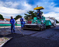 Prefeitura de Lagoa de São Francisco dá início às obras de asfaltamento em ruas da cidade