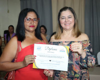 Prefeita Carmen Gean entrega certificados para alunos do BRAEJA em Brasileira