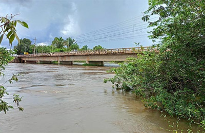 Barras decreta emergência com rio Marataoan em cota de inundação e 40 pessoas desabrigadas