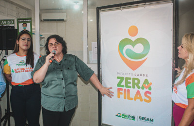 Prefeita Jôve Oliveira lança Projeto Zera Filas em Piripiri