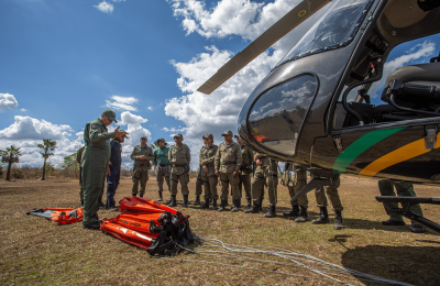 Batalhão de Operações Aéreas realiza estágio para ampliar policiamento aéreo no Piauí