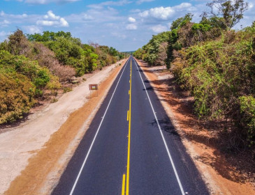 DER-PI finaliza obras de restauração em rodovia do Território dos Carnaubais
