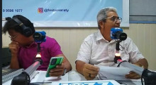 INUSITADO: Jornalista engole muriçoca durante programa de rádio em Piripiri