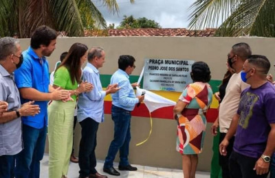 Capitão de Campos: prefeito Tim Medeiros entrega quadra poliesportiva no povoado América