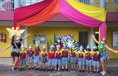 Colégio Frei Francisco comemora o Dia do Circo com profissionais da alegria: as crianças