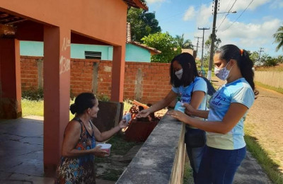 Secretaria Municipal de Trabalho e Assistência Social (SEMTAS) de Capitão de Campos realiza distribuição de máscaras