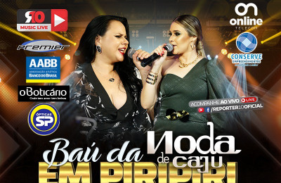 HOJE: Banda Noda de Caju fará show pelo Reporter10