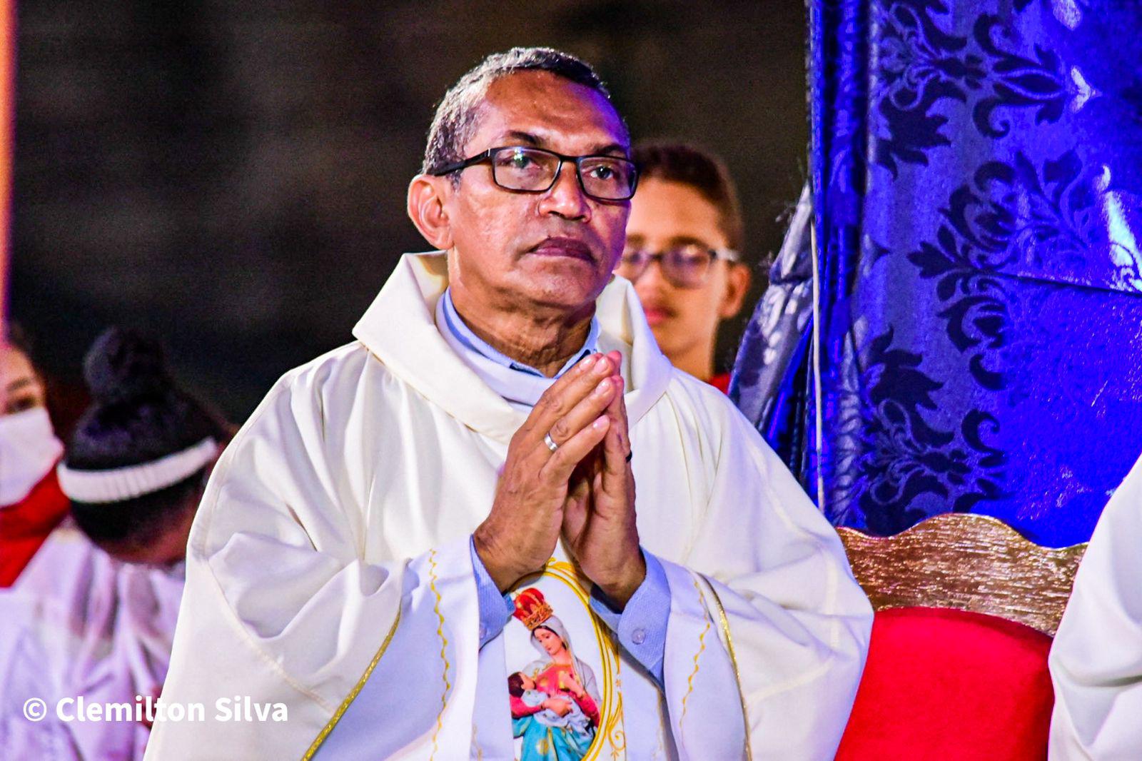 Pároco Frei Leandro / Foto: Clemilton Silva.